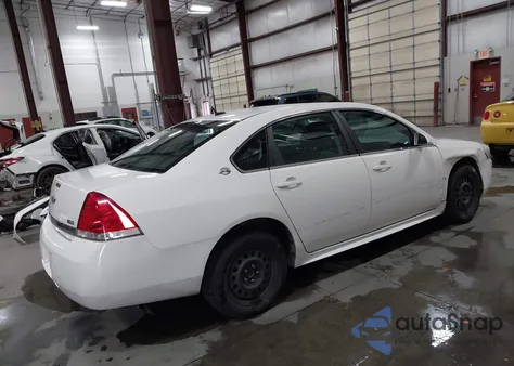 2009 Chevrolet Impala Ls из США, поврежденный, VIN 2G1WB57K891251156
